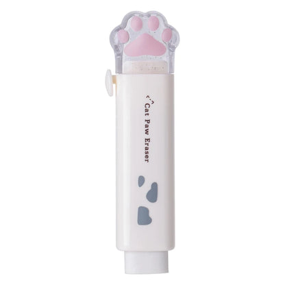 Creativity Retractable Kawaii cat claw Pencil eraser