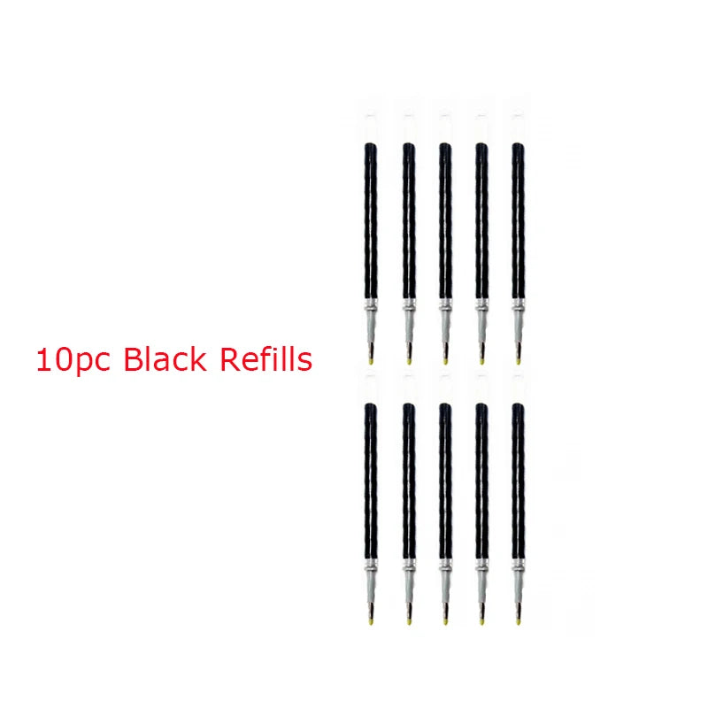 5Pcs/Pack Kaco Gel Pen Kawaii Push Sign Pens with Refill for Gel Pen