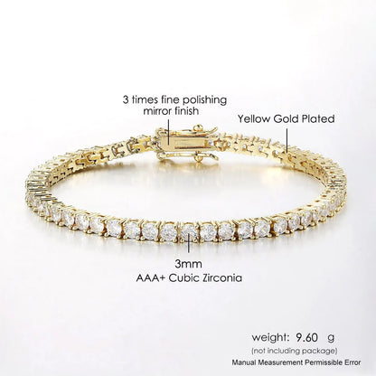 DANA Crystal Punk Hiphop Zirconia Bracelet