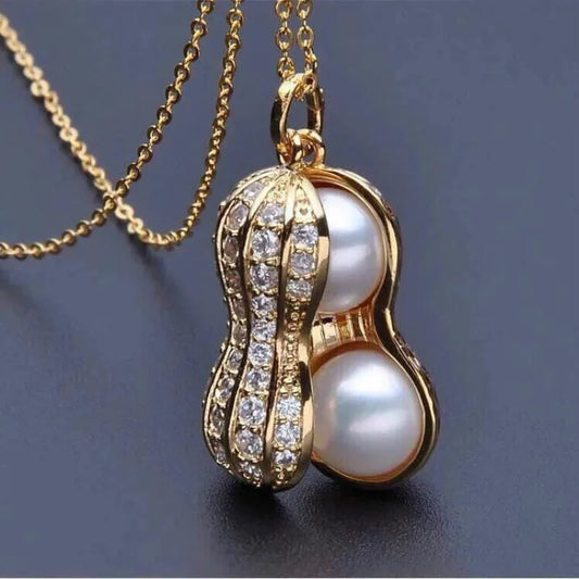 Moana Kolye Collares Natural Freshwater Pearl Necklace