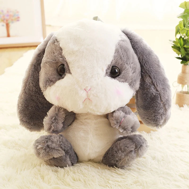 Long Ear Rabbit Plush Bag Cute Doll KawaiiShoulder Backpack