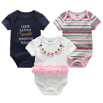 Baby Jumpsuits 3 Pieces Newborn Toddler Set