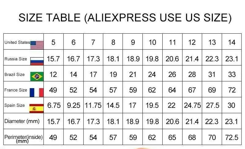 Black Heart Crystal CZ Rings Set