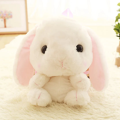 Long Ear Rabbit Plush Bag Cute Doll KawaiiShoulder Backpack