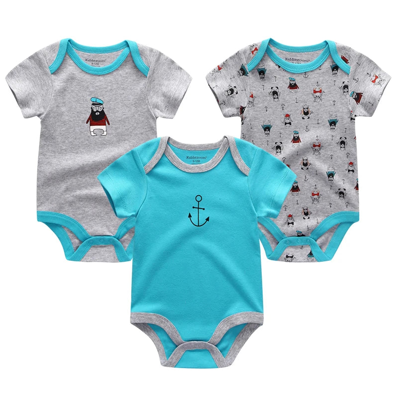 Baby Jumpsuits 3 Pieces Newborn Toddler Set