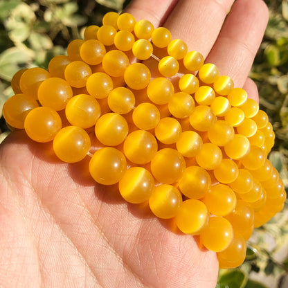 Cat Eye Beads Moon Stone DIY Bracelet