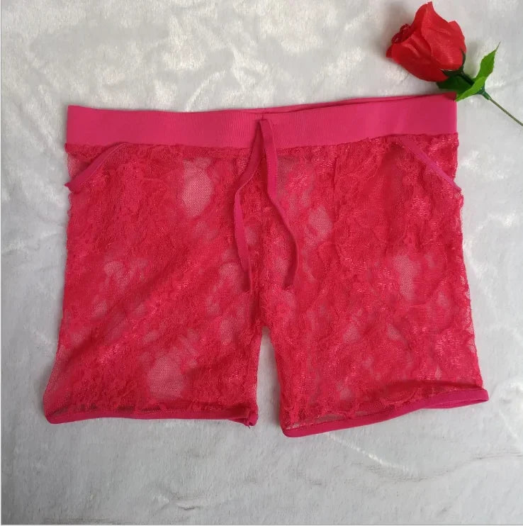 Flower Transparent Panties Seamless Sexy Lingerie