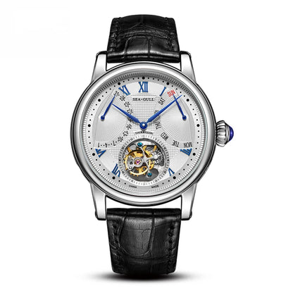 Automatic Tourbillon Mechanical Multifunctional Sapphire Calendar Luxury Watch