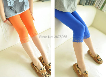 Baby Girls candy color Leggings pants