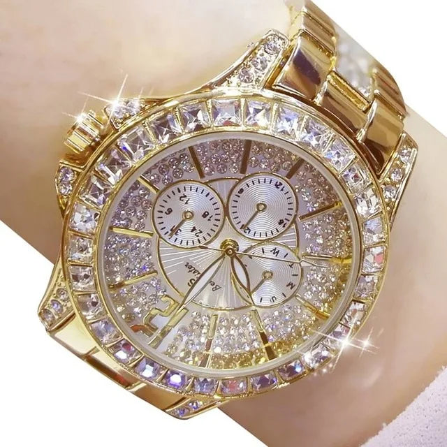 DANA Quartz Diamond Rose Gold Watch