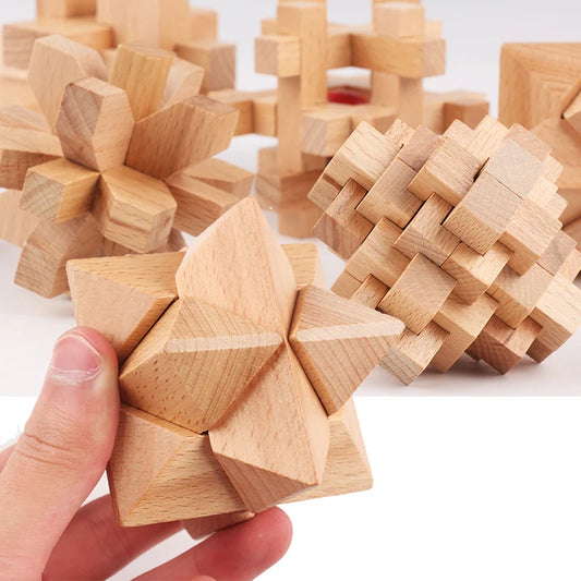 Kong Ming Luban Lock 3D Handmade Toy