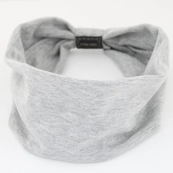 Cotton Wide Stretch Headbands