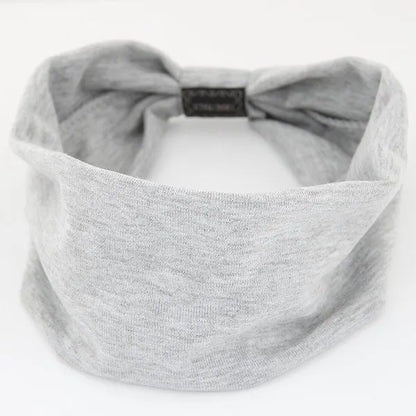 Cotton Wide Stretch Headbands