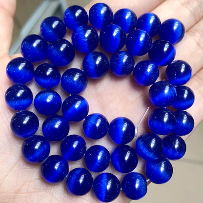 Cat Eye Opal Beads Natural Stone DIY Bracelets