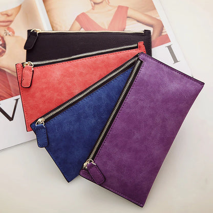 Wallet Long Money Coin Purse Leather Thin Card Holder Wallets