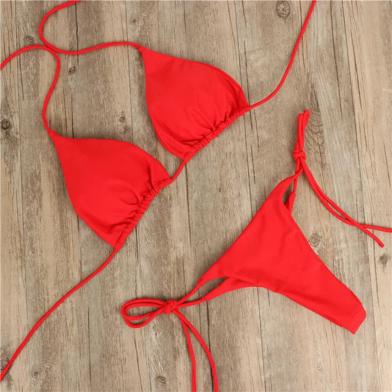 Sexy Push-Up Bra Bikini Set