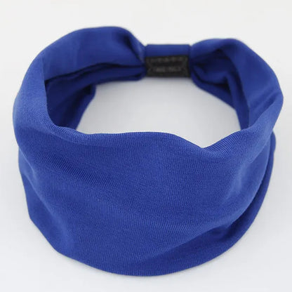Cotton Wide Stretch Headbands