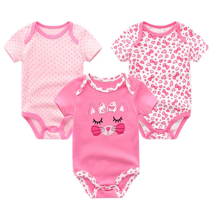 Baby Jumpsuits 3 Pieces Newborn Toddler Set