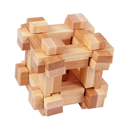 Kong Ming Luban Lock 3D Handmade Toy