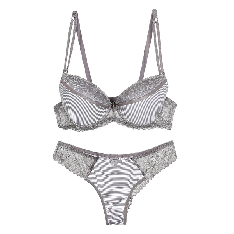 Push Up Bras For Big Boops Sexy Lace Underwear Plus Size French Lingerie