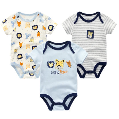 Baby Jumpsuits 3 Pieces Newborn Toddler Set