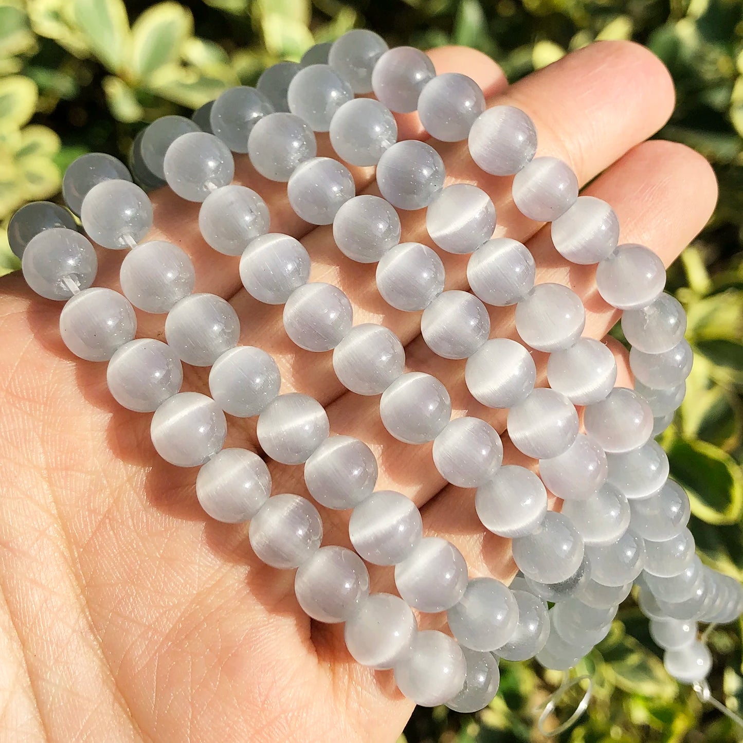 Cat Eye Beads Moon Stone DIY Bracelet