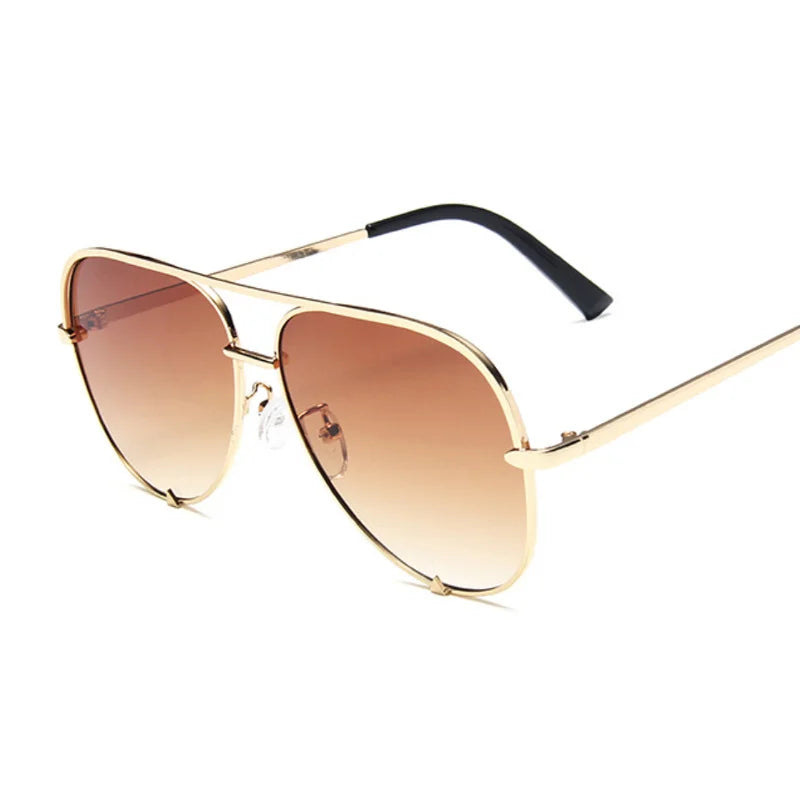 Vintage Aviation Retro Gradient Sunglasses