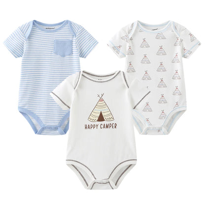 Baby Jumpsuits 3 Pieces Newborn Toddler Set