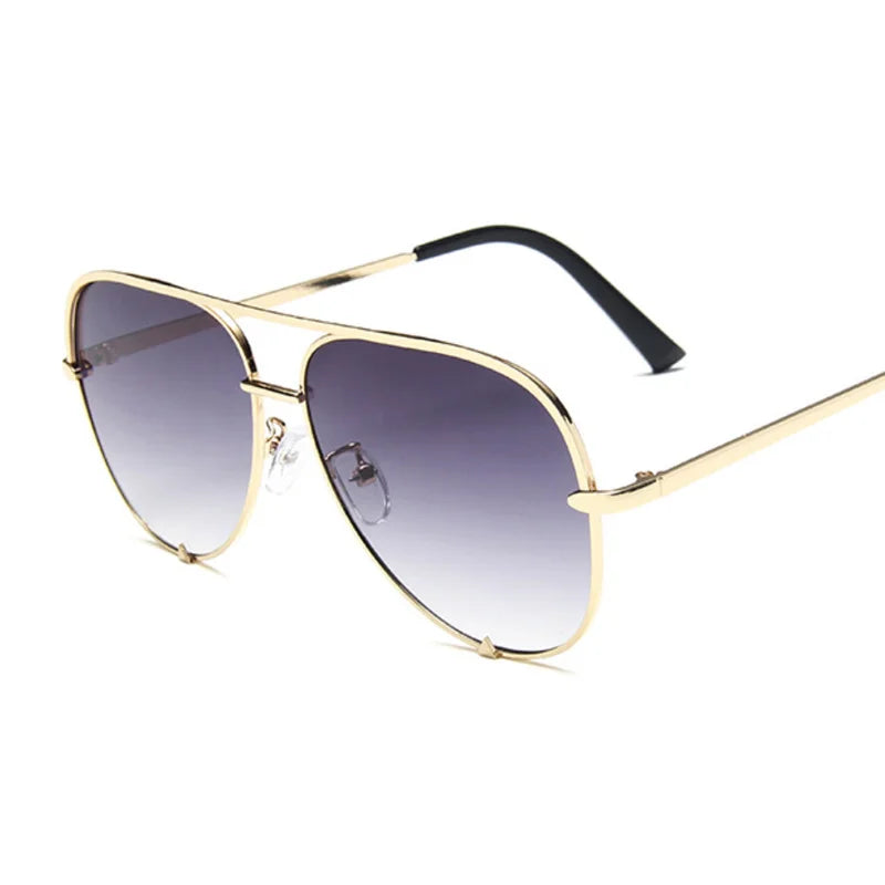 Vintage Aviation Retro Gradient Sunglasses