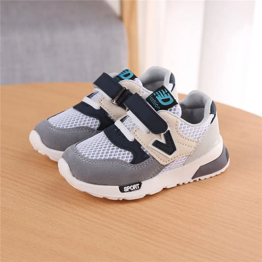 Baby Boys Girls Soft Anti-Slip Running Sneakers