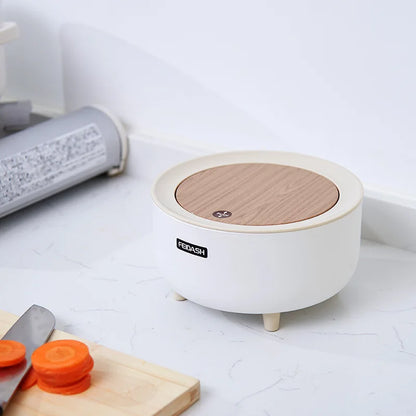 Japanese-style Mini Desktop Trash Can Simple Press