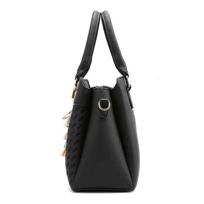 Tassel PU Leather Crossbody Bag S