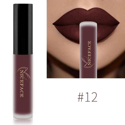 Matte Liquid Lipstick Waterproof Long Lasting Lip Gloss