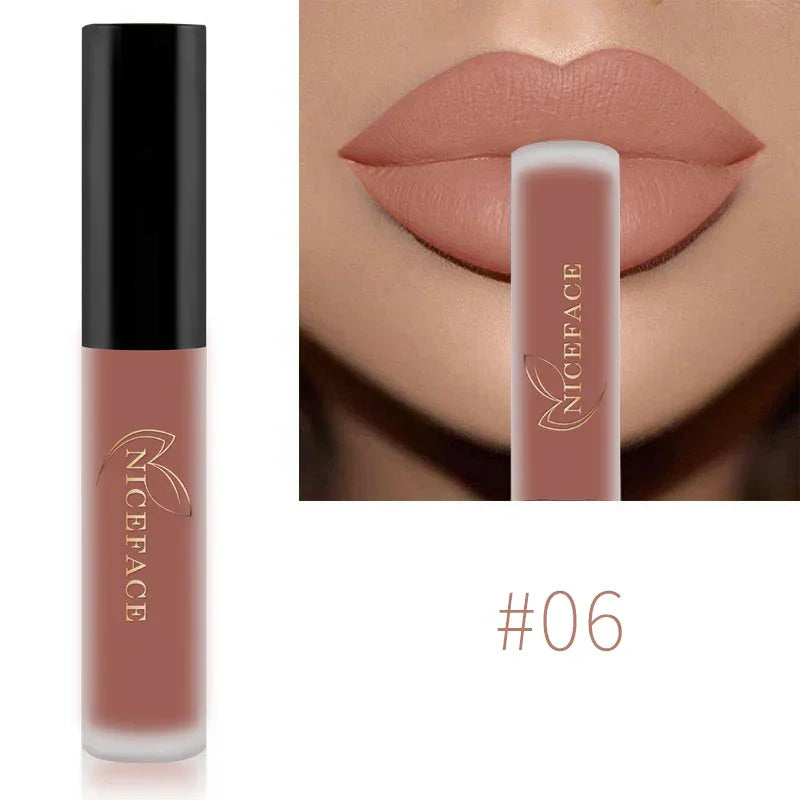 Matte Liquid Lipstick Waterproof Long Lasting Lip Gloss