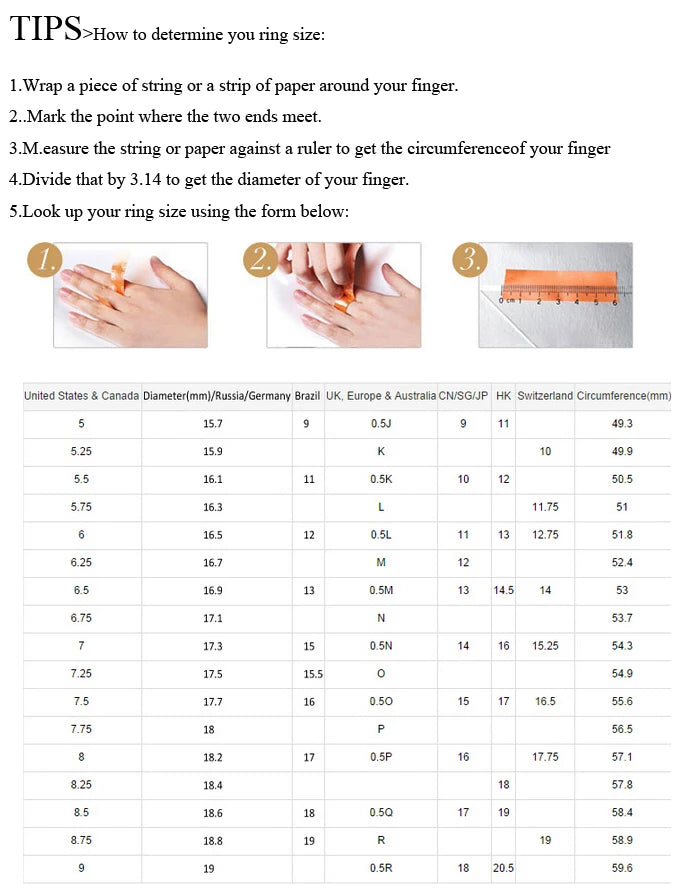 8 row Austria Crystal Stainless Steel Rings