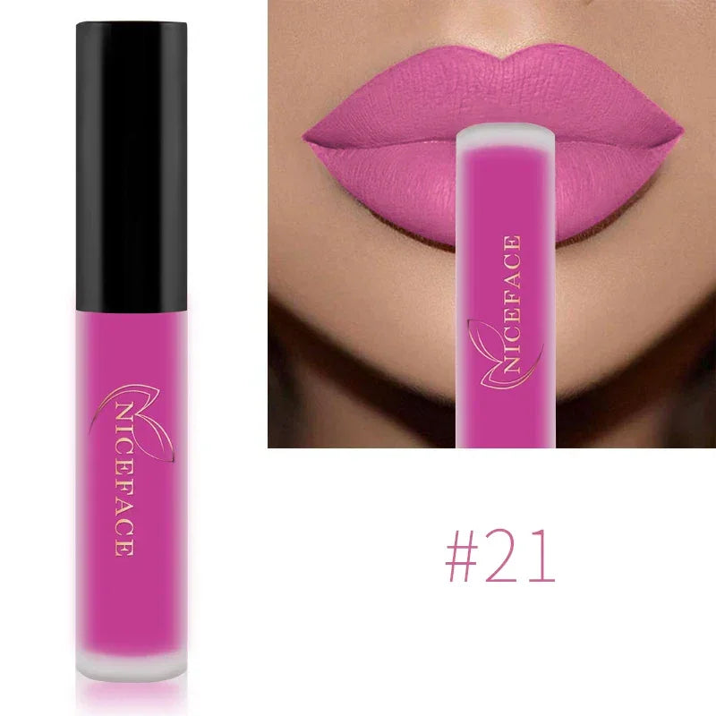 Matte Liquid Lipstick Waterproof Long Lasting Lip Gloss