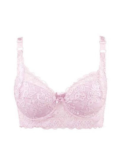 Full cup thin underwear small bra plus size