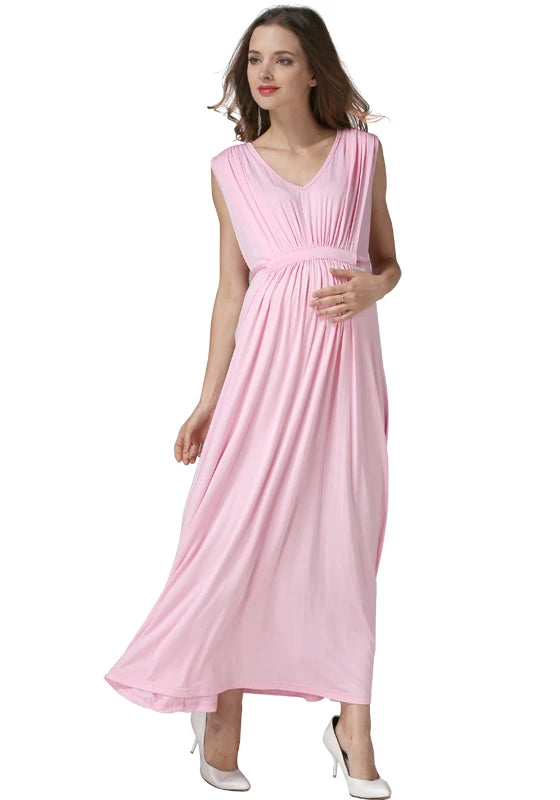 Long Party Evening Maternity Breastfeeding Pregnancy Dress