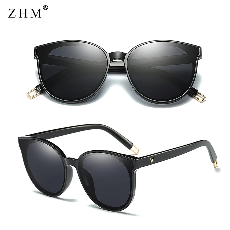 Cat eye Luxury Twin Beam Oversized Sun Glasses