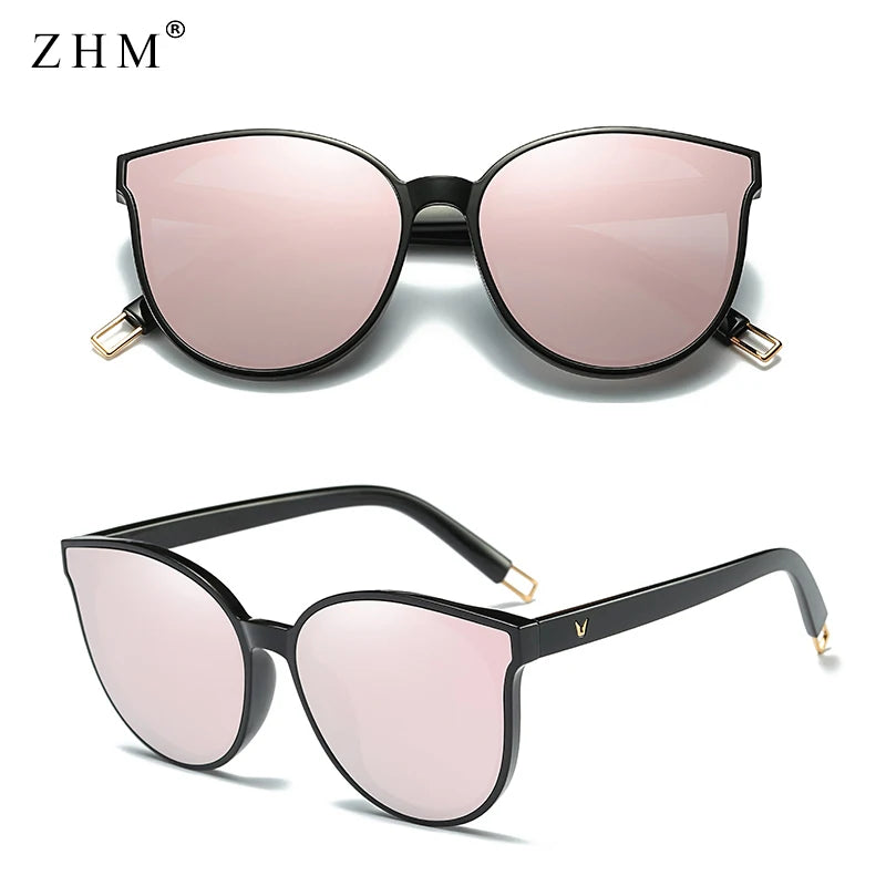Cat eye Luxury Twin Beam Oversized Sun Glasses