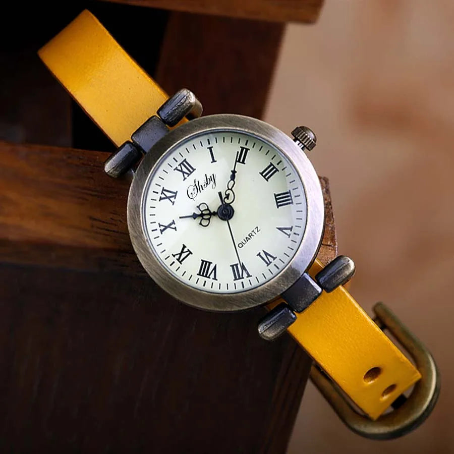 DANA Leather ROMA Vintage Watch