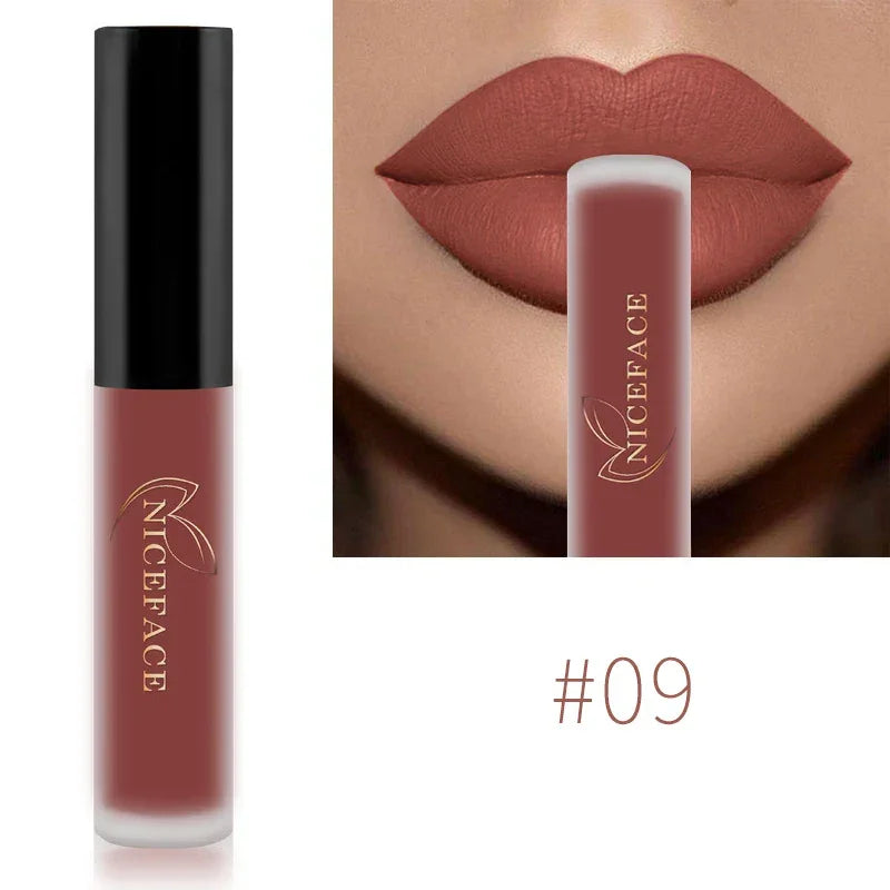 Matte Liquid Lipstick Waterproof Long Lasting Lip Gloss