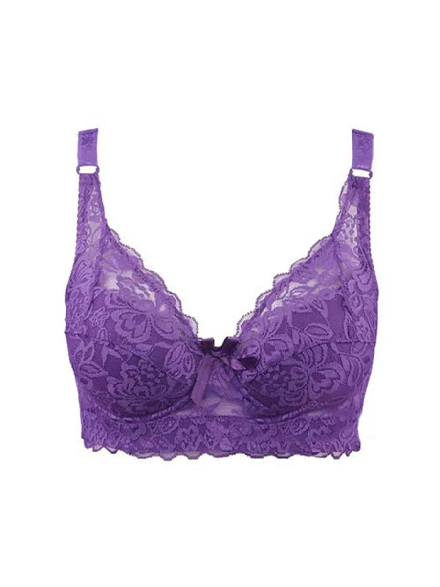 Full cup thin underwear small bra plus size
