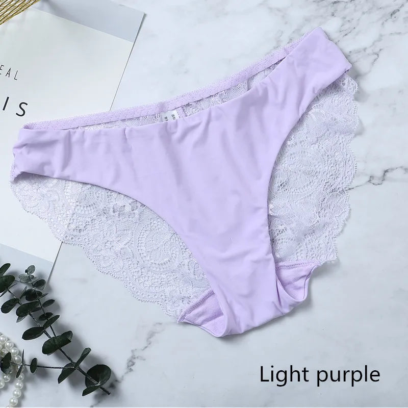 Sexy Seamless Briefs Low-rise Lingerie