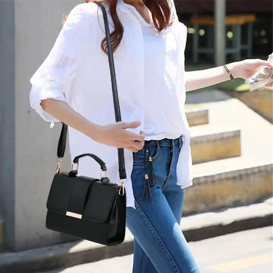 Crossbody Messenger Leather Shoulder Bag