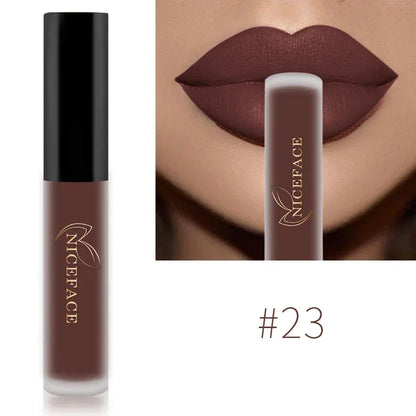 Matte Liquid Lipstick Waterproof Long Lasting Lip Gloss