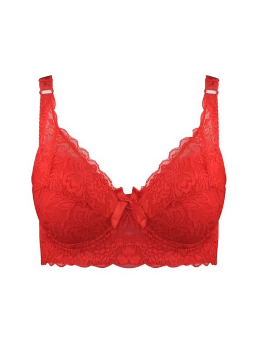 Full cup thin underwear small bra plus size