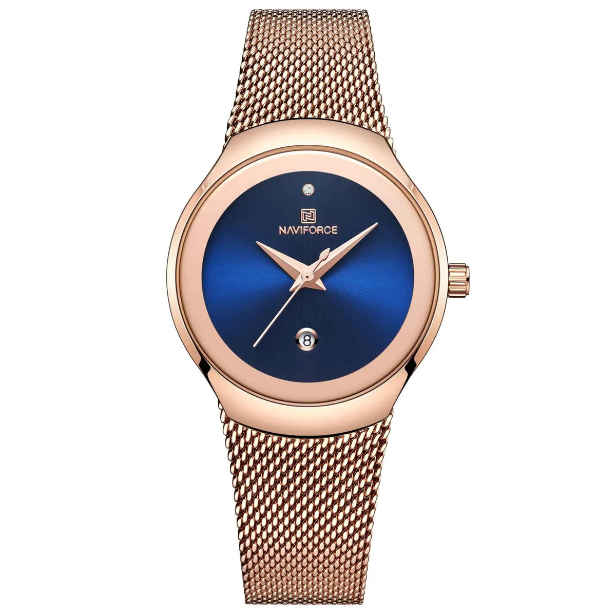 Rose Gold Ultra Thin Luxury Waterproof Quartz WristWatch