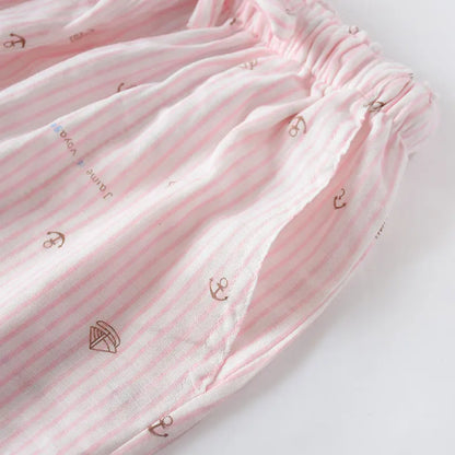 Cotton Double Gauze Thin Sleep Pants Sleep Pyjamas