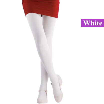 Black Sexy Tights Opaque Pantyhose 120D Seamless Winter Warm Thick Socks